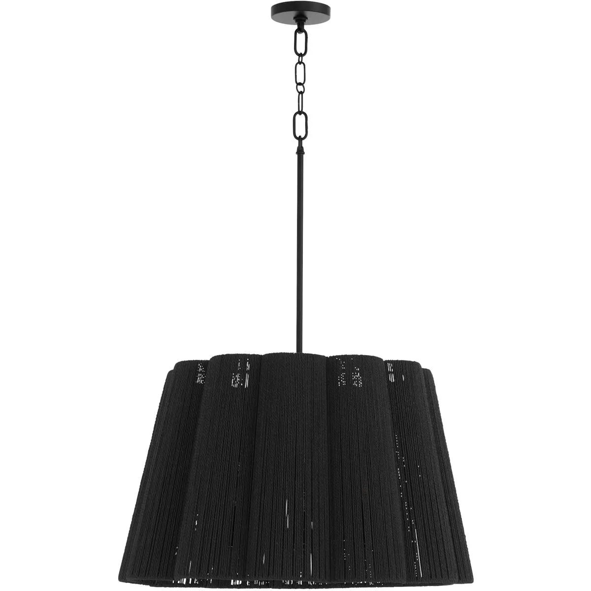 Quorum Anton 6-Light Pendant Ceiling Light - Matte Black product