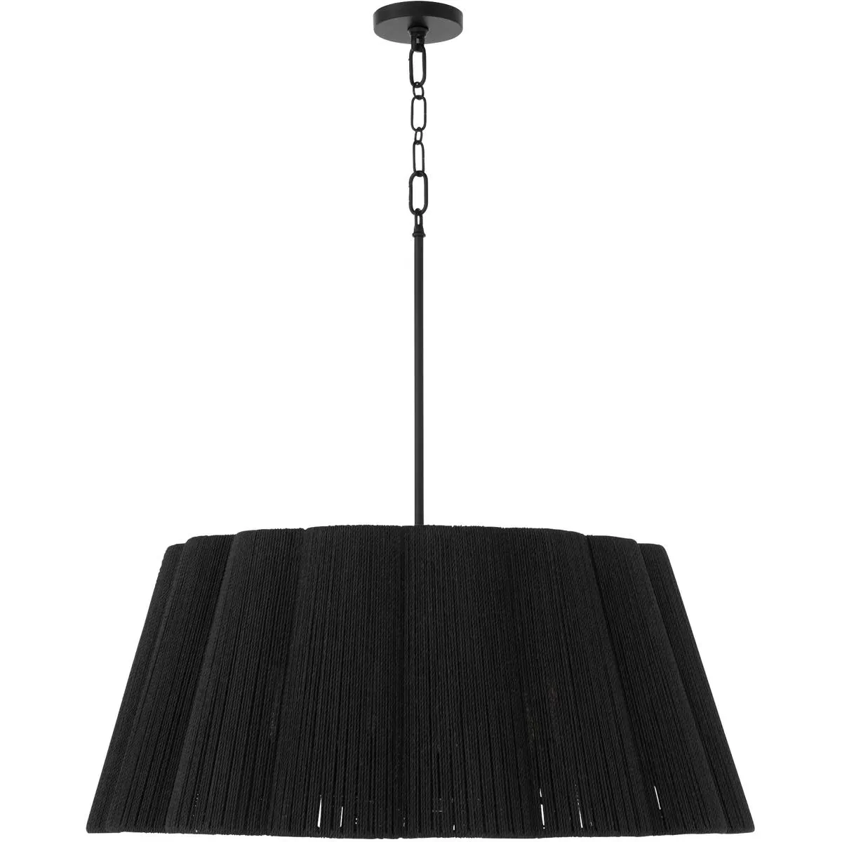 Quorum Anton 8-Light 32 inch Pendant Ceiling Light - Matte Black product