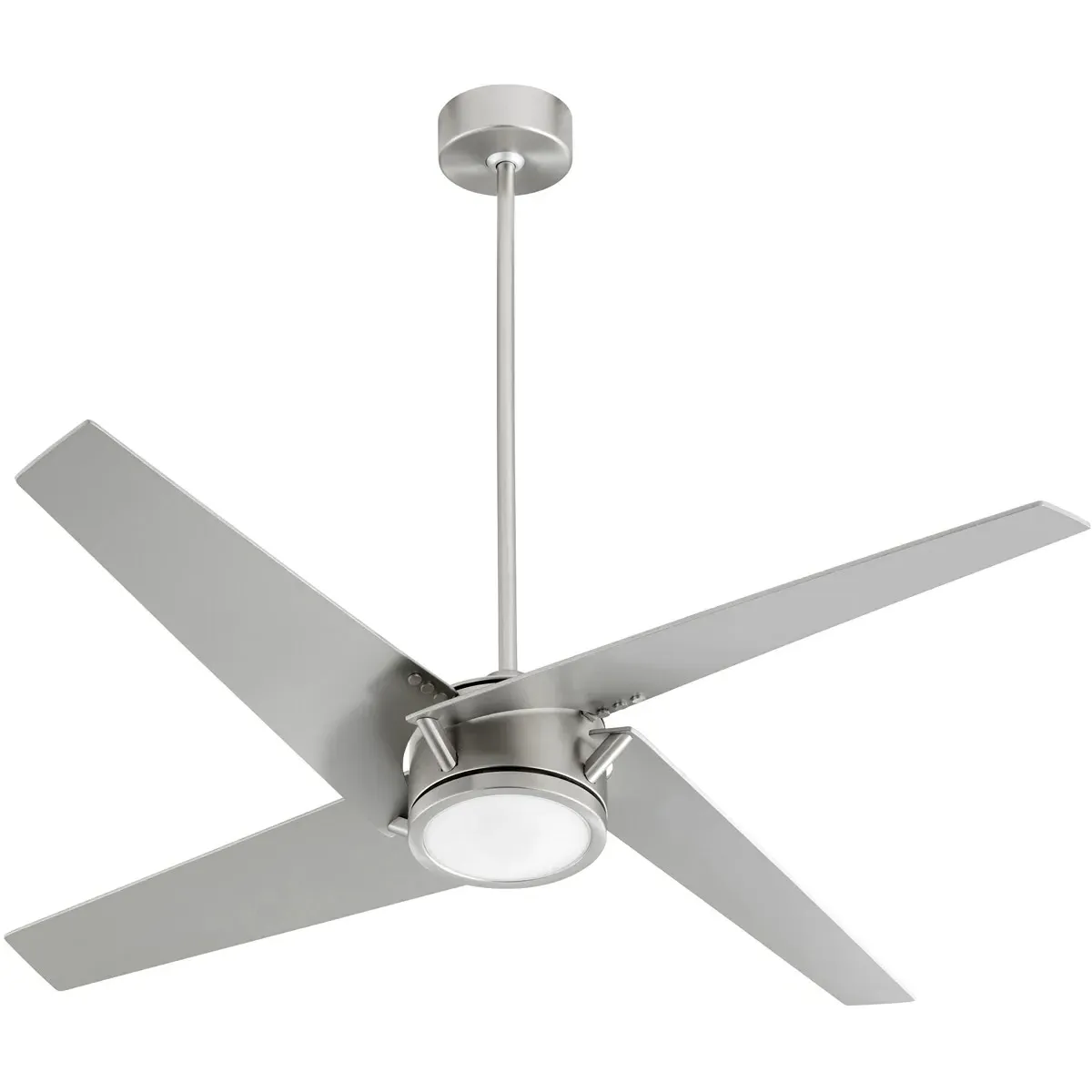 Quorum Axis 54 Inch Ceiling Fan - Satin Nickel, Silver product