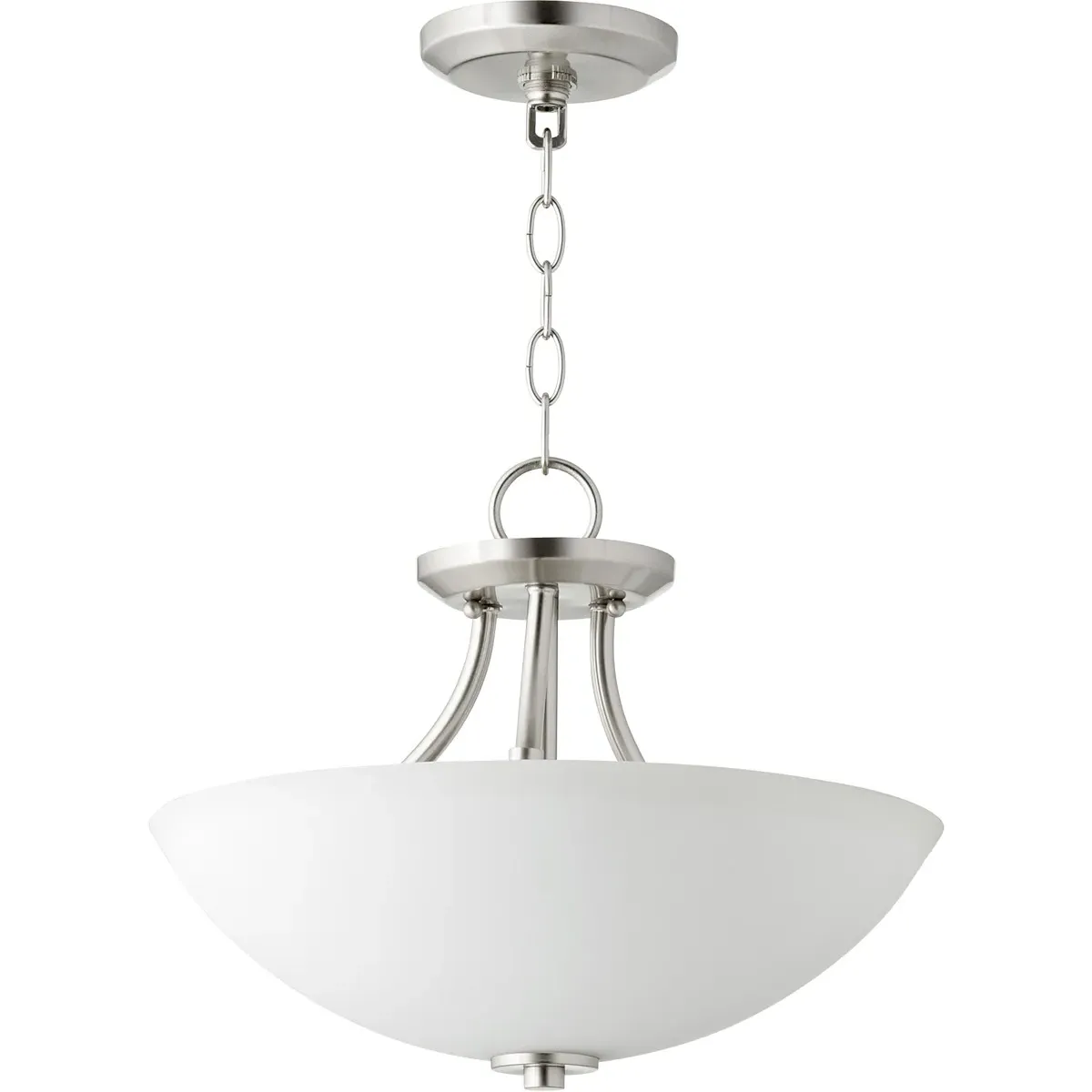 Quorum Barkley 3-Light Dual Mount Pendant - Satin Nickel product