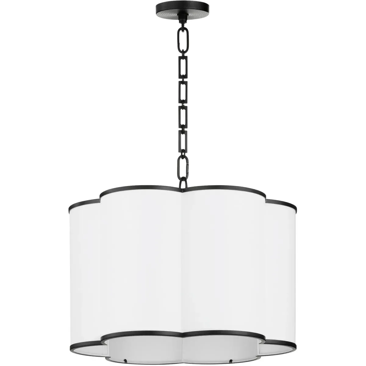 Quorum Belinder 4-Light Pendant - Matte Black product