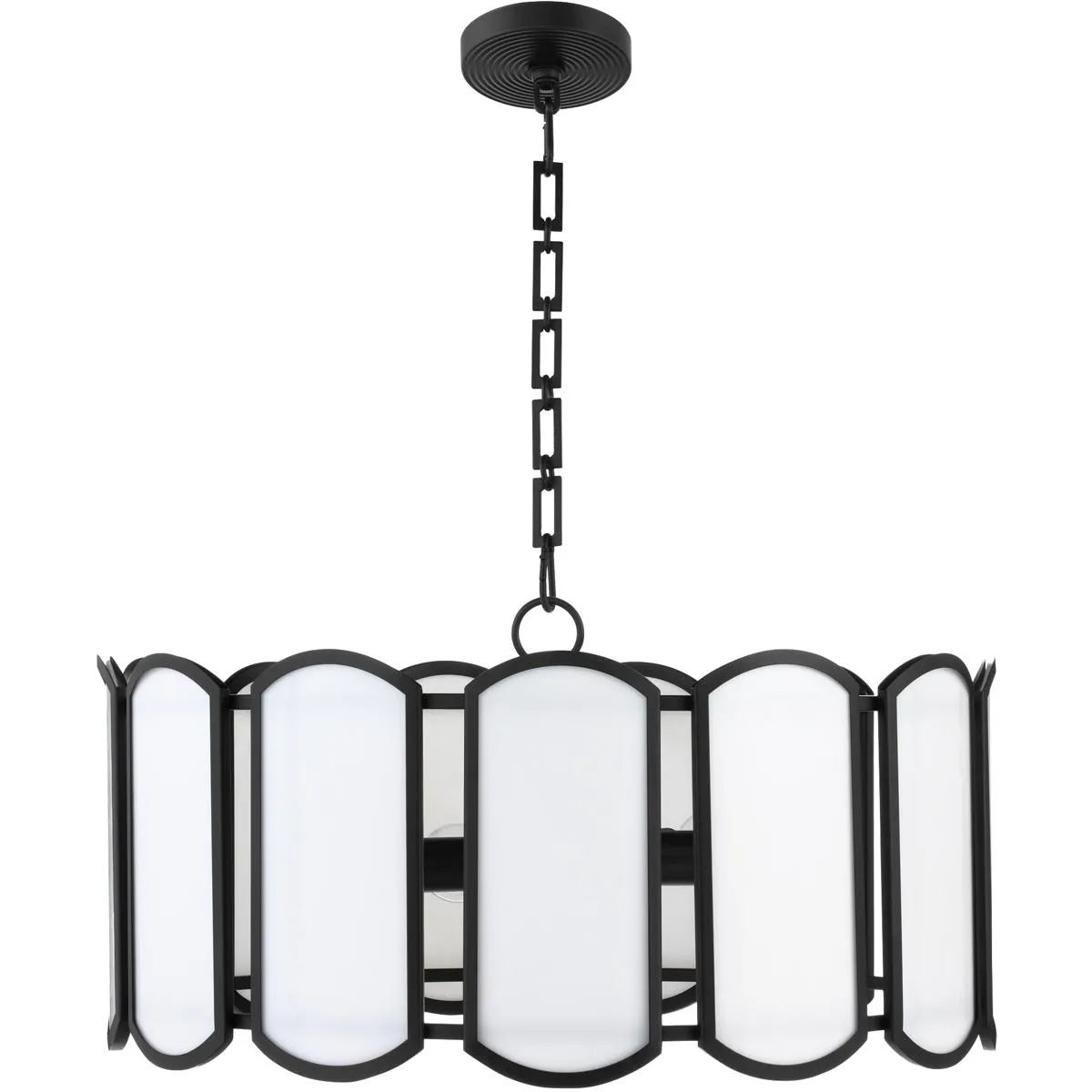 Quorum Belleview 5-Light Pendant - Matte Black product