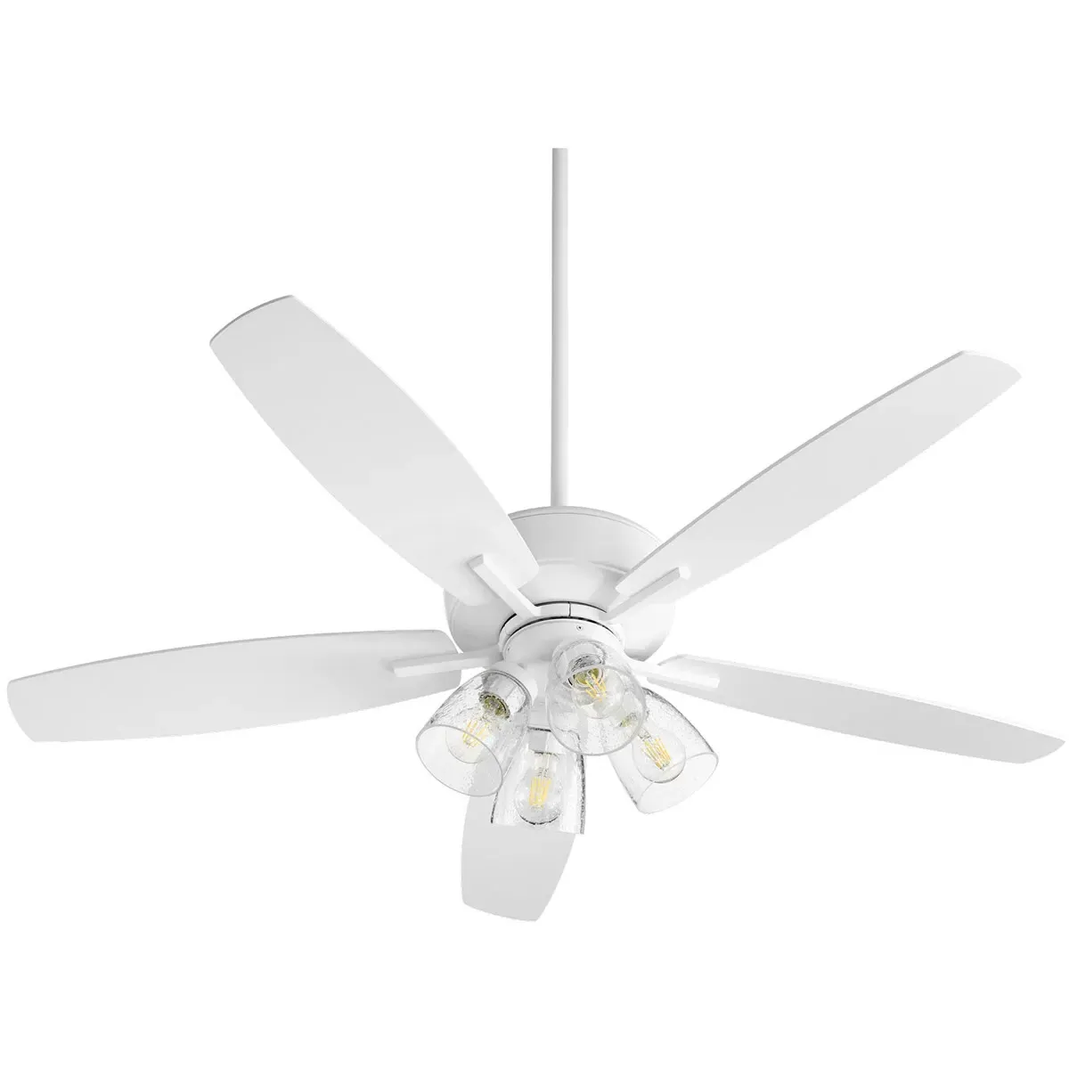 Quorum Breeze 52 Inch Ceiling Fan with Light Kit - Studio White product