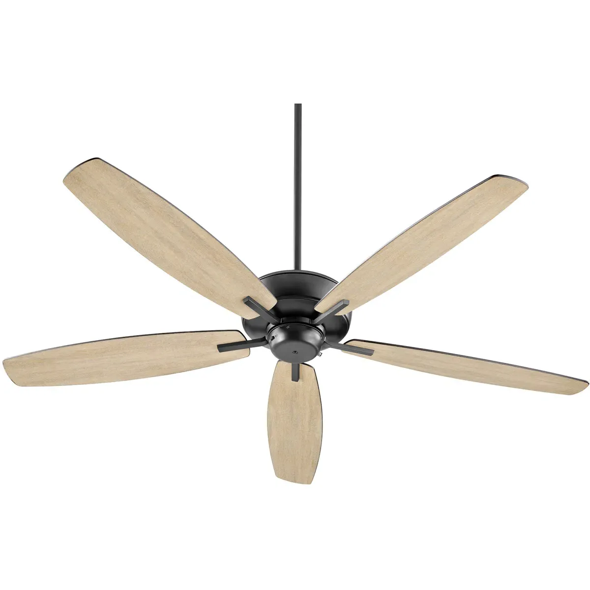Quorum Breeze 60 Inch Ceiling Fan - Noir, Weathered Oak product