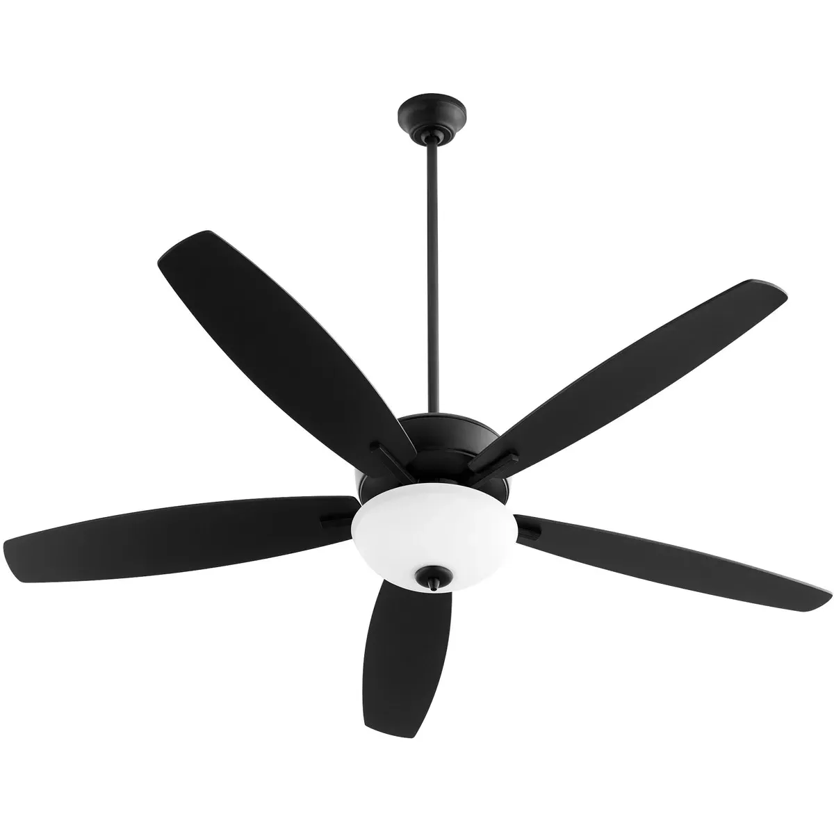 Quorum Breeze 60 Inch Ceiling Fan - Noir, Weathered Oak product