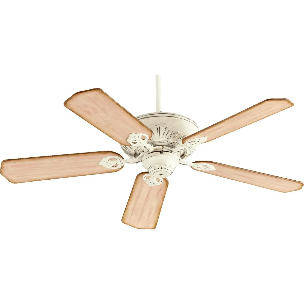 Quorum Chateaux 52-Inch Ceiling Fan - Persian White, Weathered Pine product