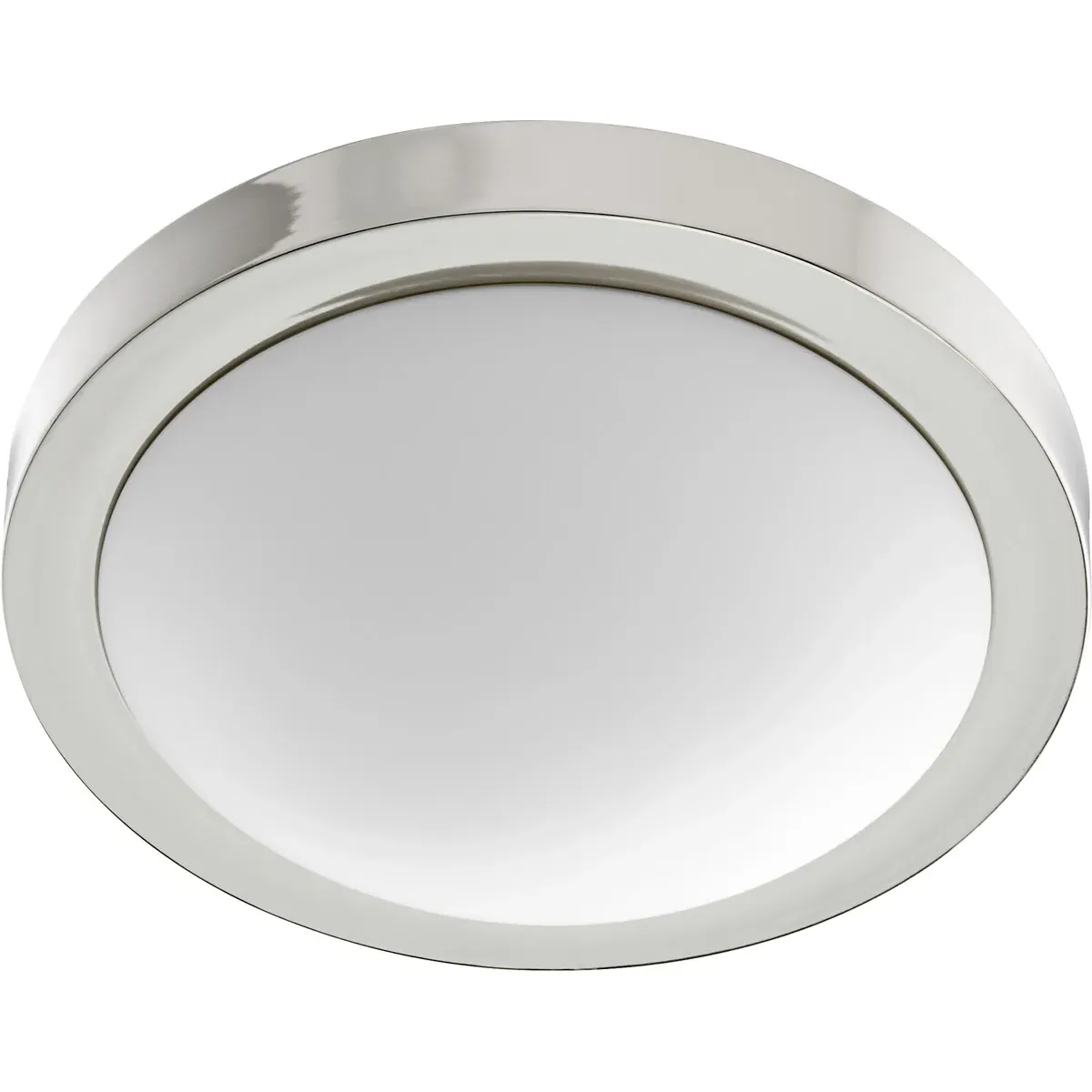 Quorum Contempo 2-Light 13 inch Flush Mount - Polished Nickel product