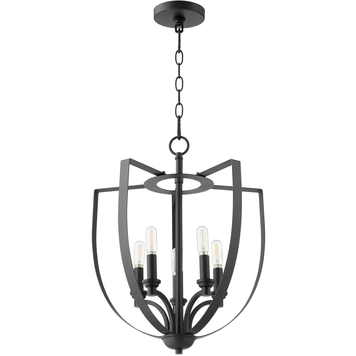 Quorum Dakota 5-Light Entry Pendant - Noir product