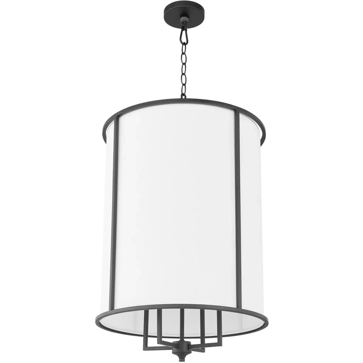 Quorum Eldorado 4-Light Foyer Pendant - Matte Black, Steel product
