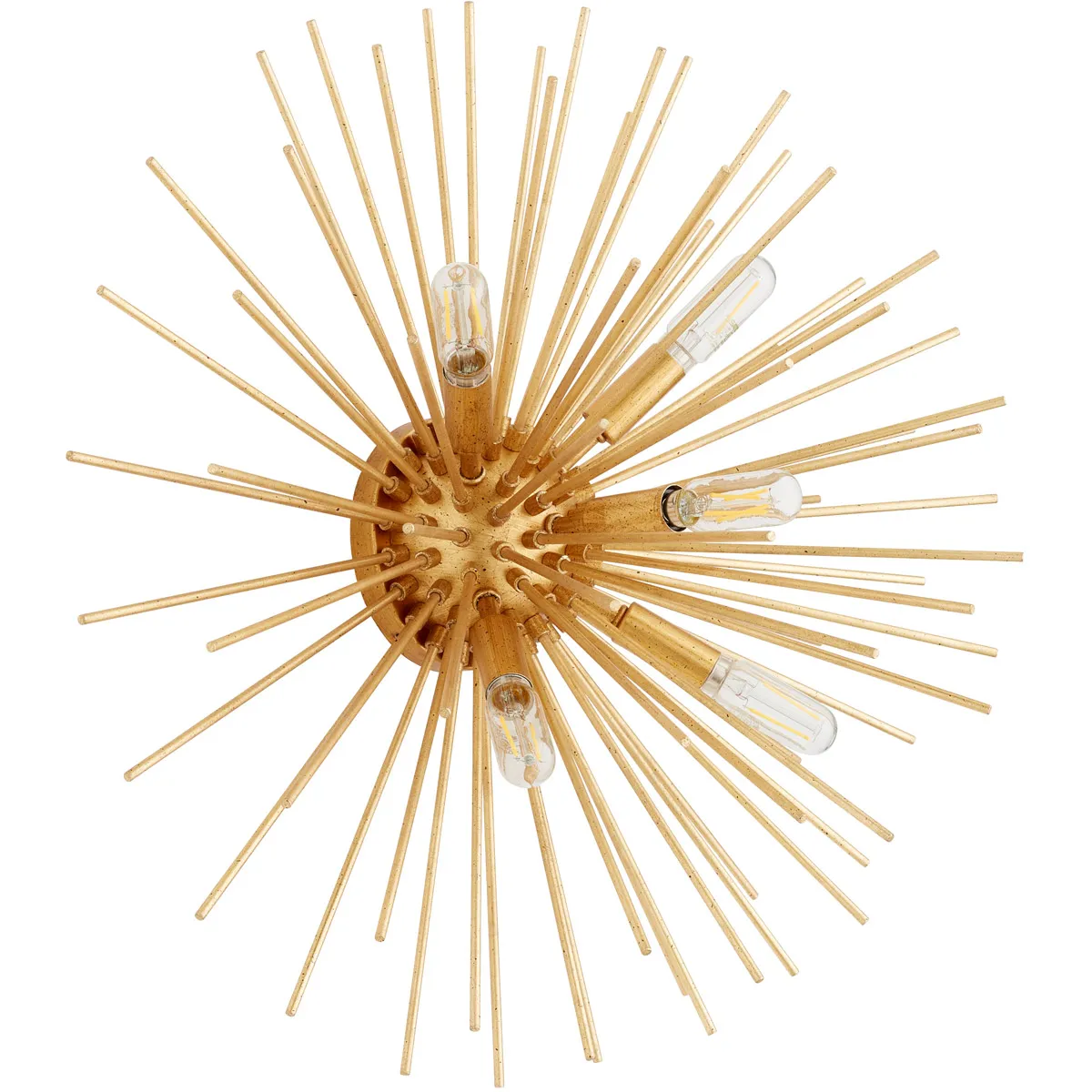 Quorum Electra 5-Light Flush Mount Ceiling Light - Gold Leaf product