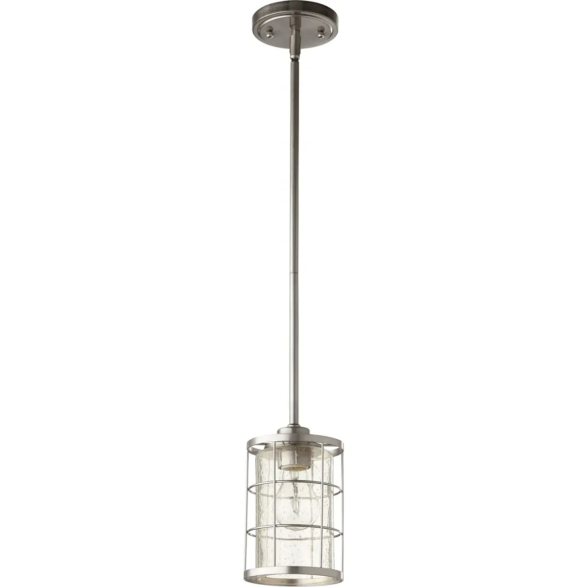 Quorum Ellis 1-Light Mini Pendant - Satin Nickel product