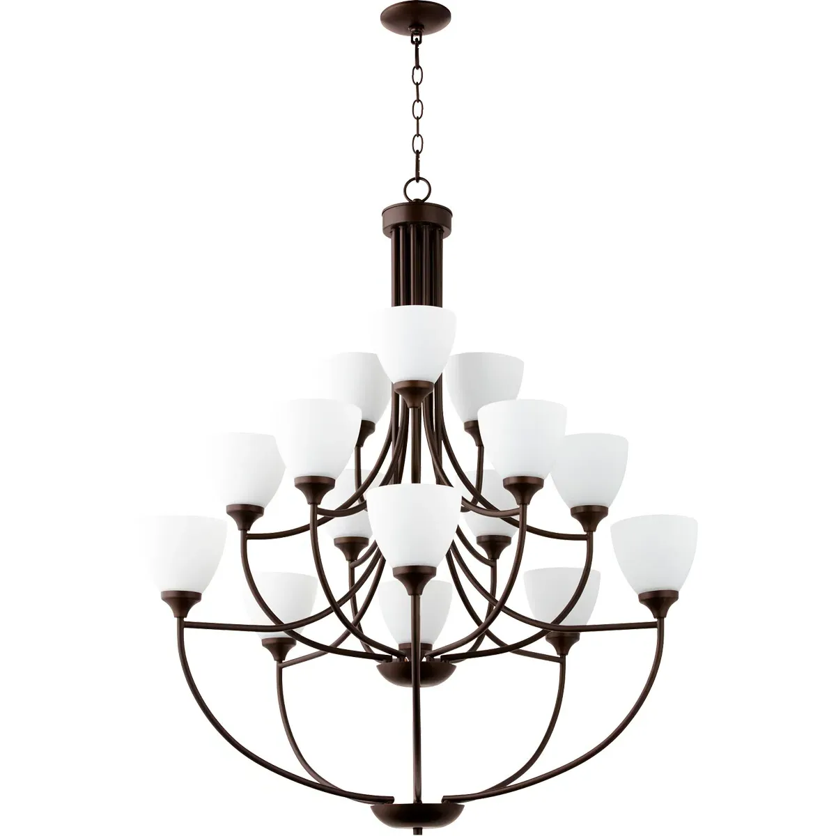 Quorum Enclave 15-Light Chandelier - Oiled Bronze product