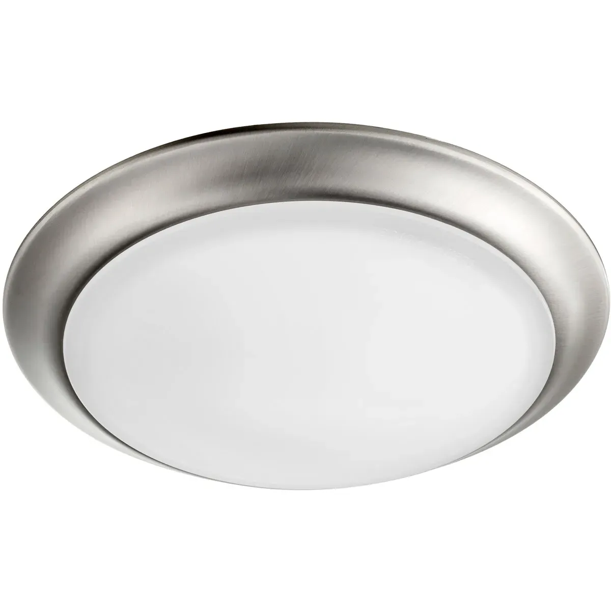 Quorum Energy Saving Flush Mount Ceiling Light - Satin Nickel product