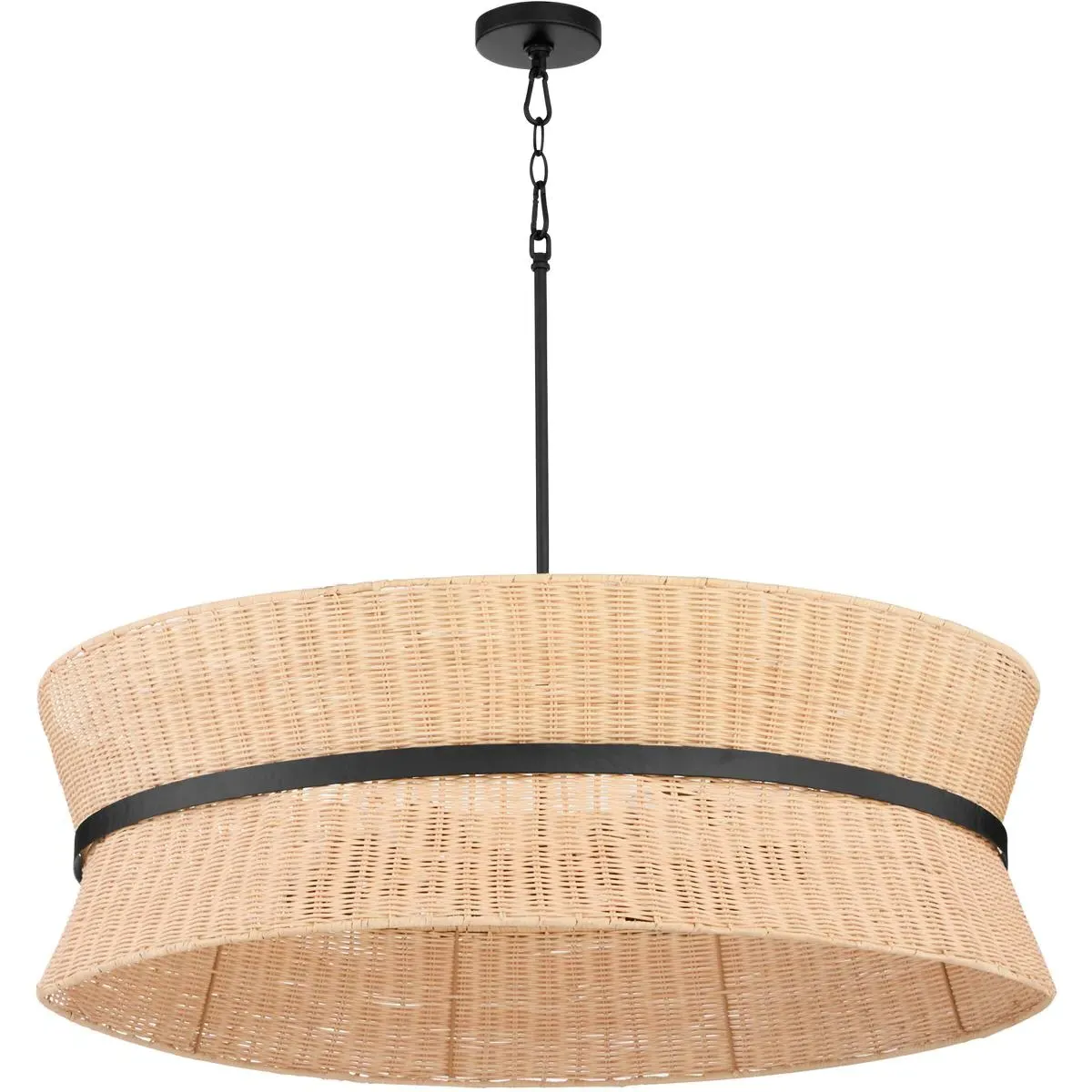 Quorum Fairview 8-Light Pendant Ceiling Light - Matte Black product