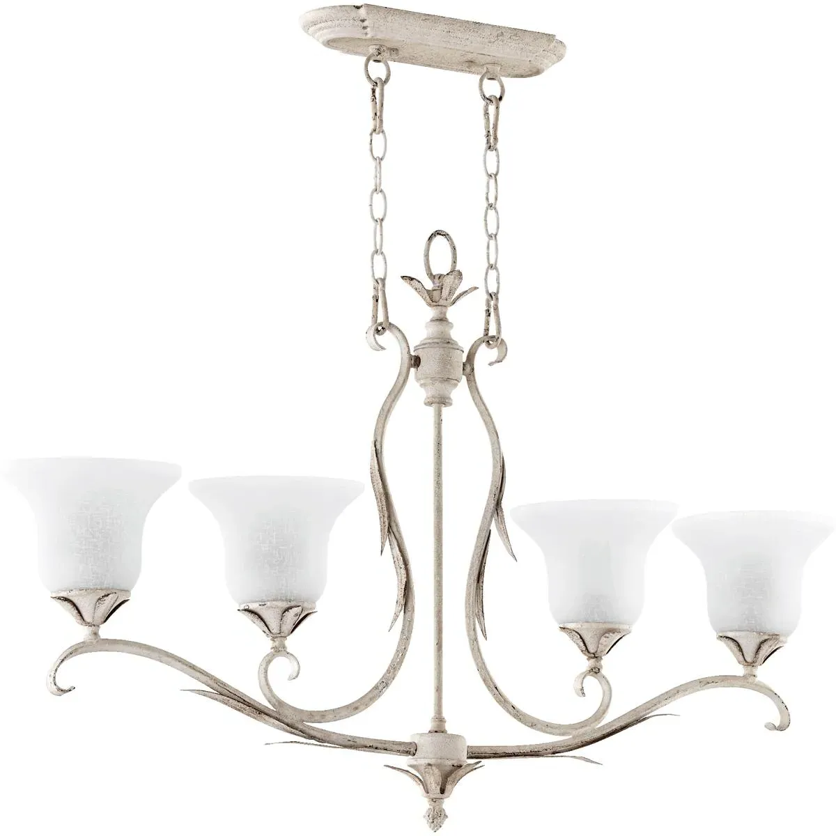 Quorum Flora 4-Light Island Light - Persian White product