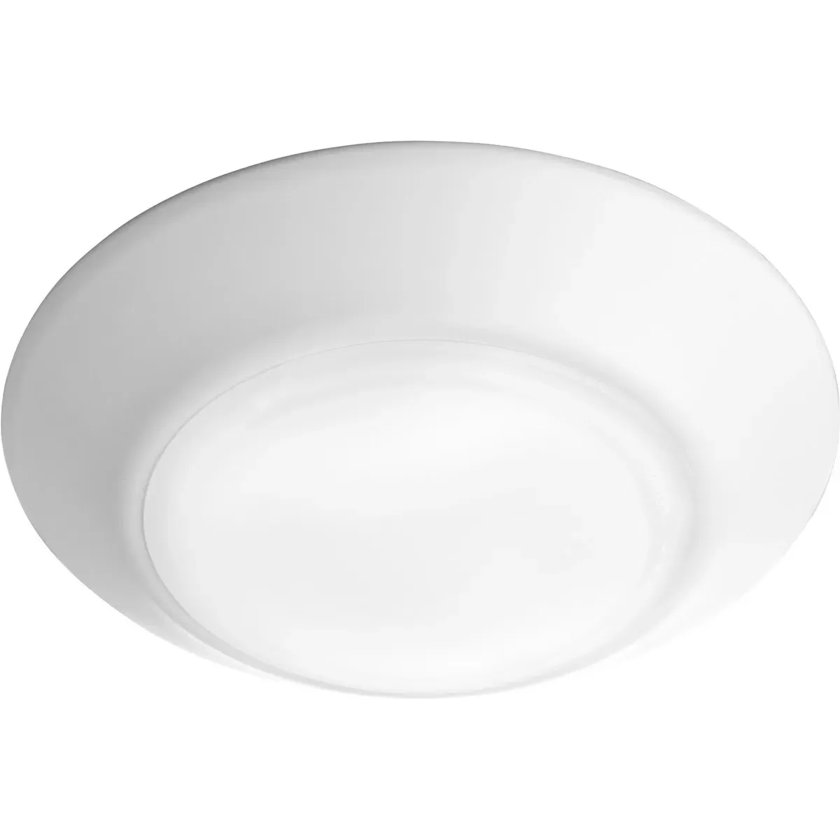 Quorum Fort Worth 1-Light Flush Mount - Studio White, Acrylic product