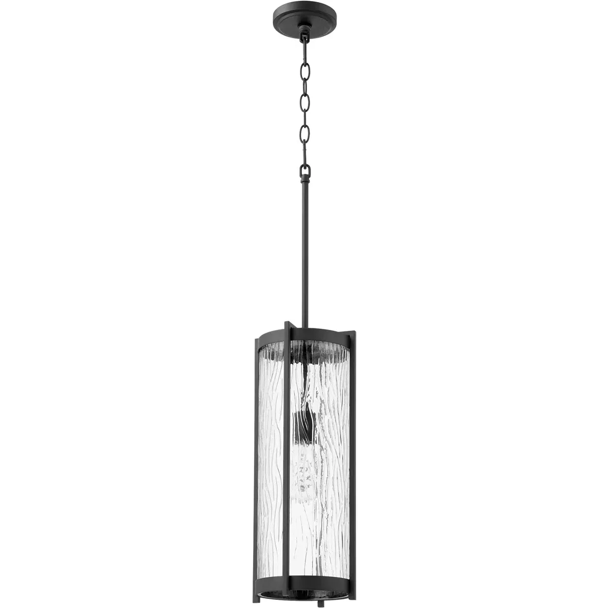 Quorum Fort Worth 1-Light Mini Pendant - Noir product