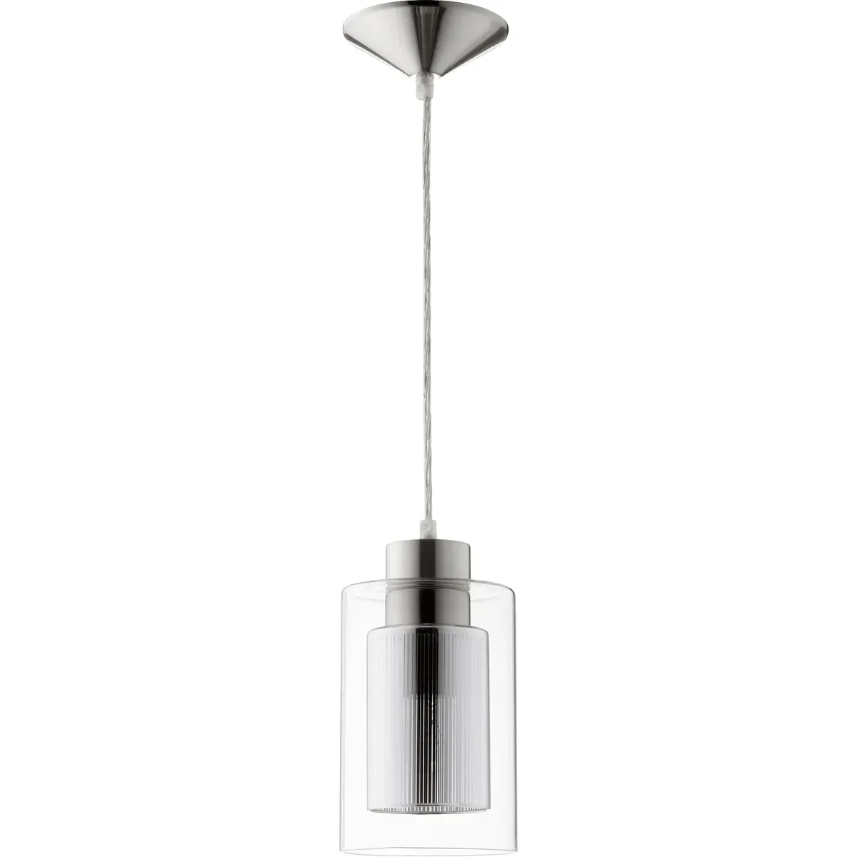 Quorum Fort Worth 1-Light Pendant - Satin Nickel product