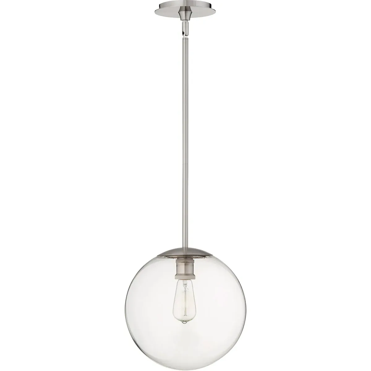 Quorum Fort Worth 1-Light Pendant - Satin Nickel product