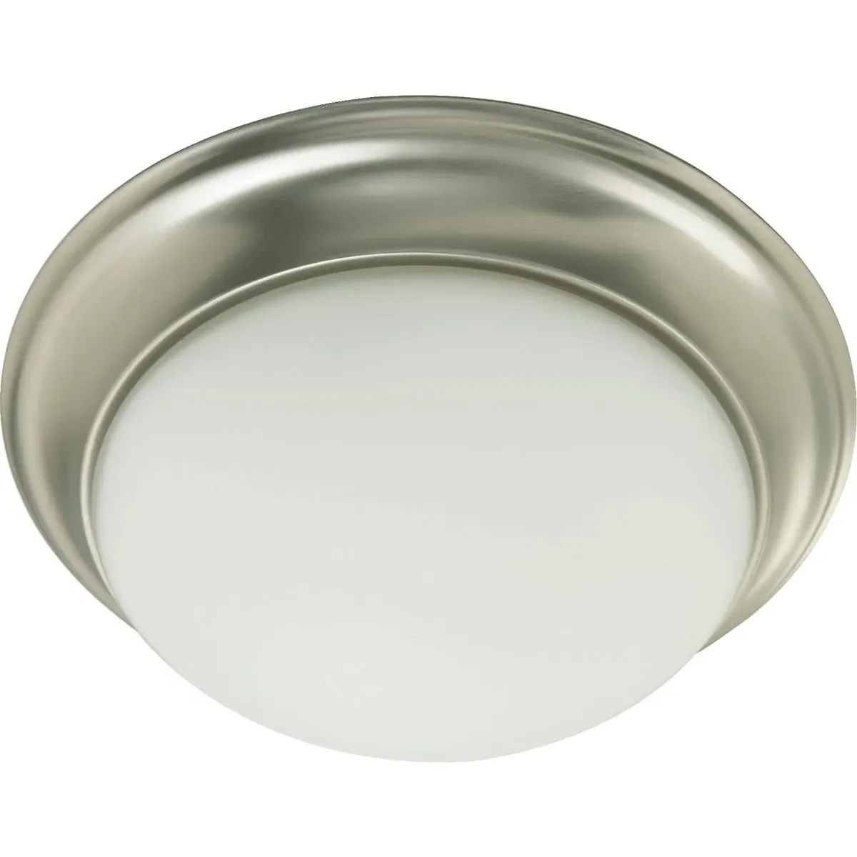 Quorum Fort Worth 2-Light 14 inch Flush Mount - Satin Nickel product