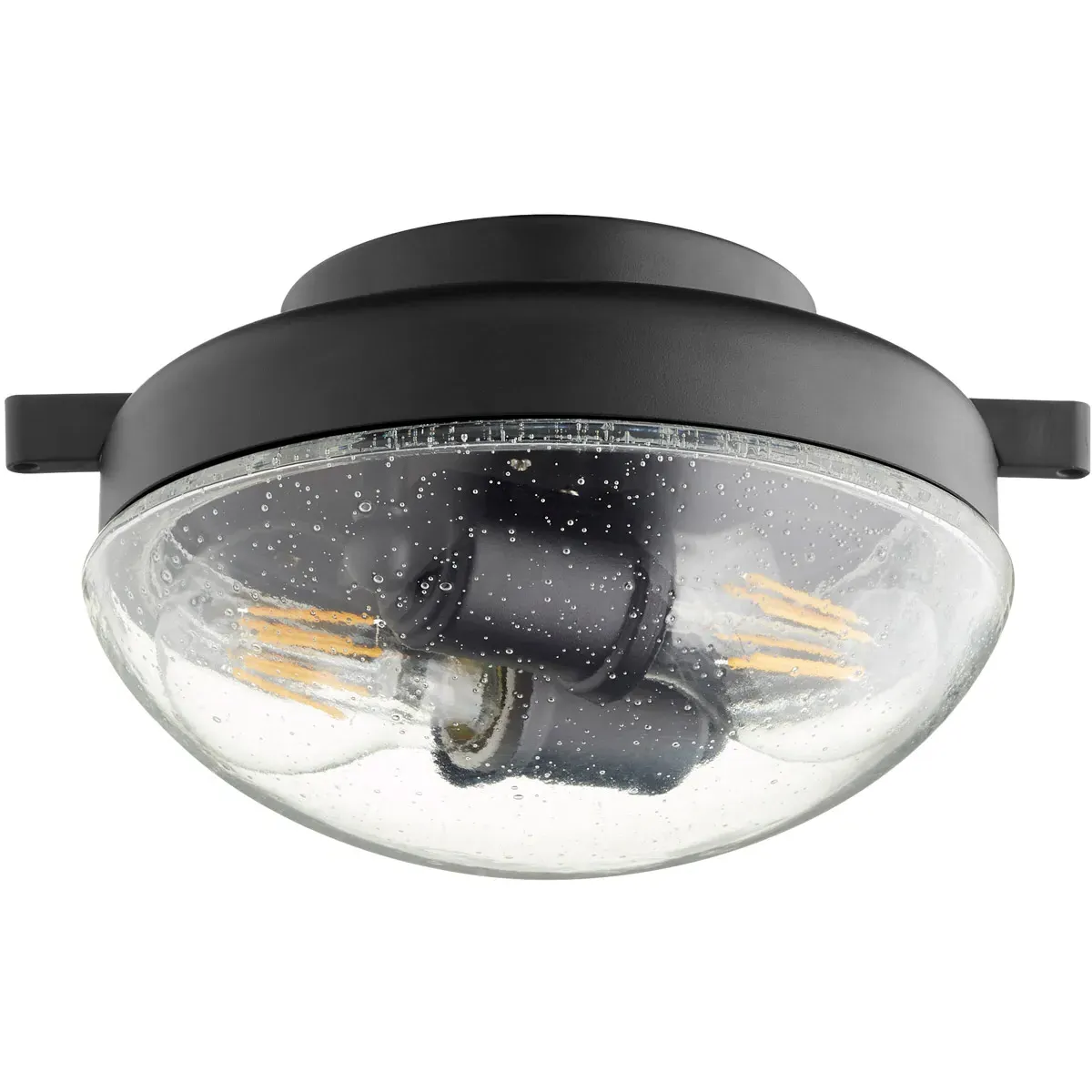 Quorum Fort Worth 2-Light LED Patio Fan Light Kit - Noir product