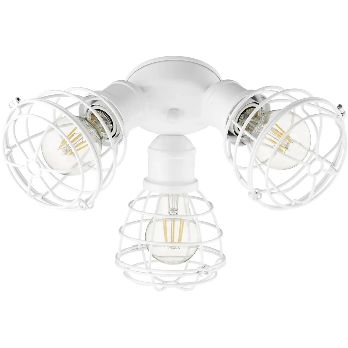 Quorum Fort Worth 3-Light LED Patio Fan Light Kit - Studio White product