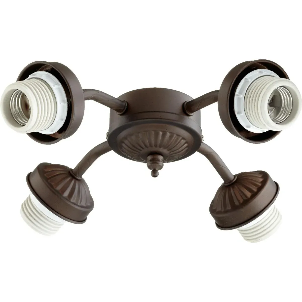 Quorum Fort Worth 4-Light LED Fan Light Kit - Oiled Bronze product