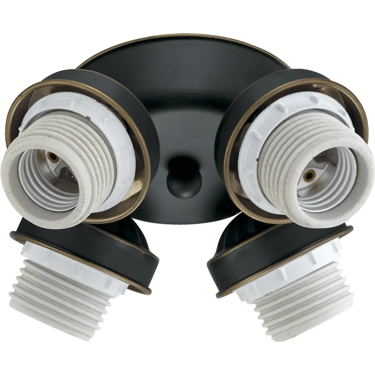 Quorum Fort Worth 4-Light LED Fan Light Kit - Old World product