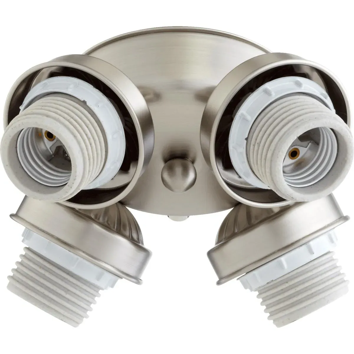 Quorum Fort Worth 4-Light LED Fan Light Kit - Satin Nickel product