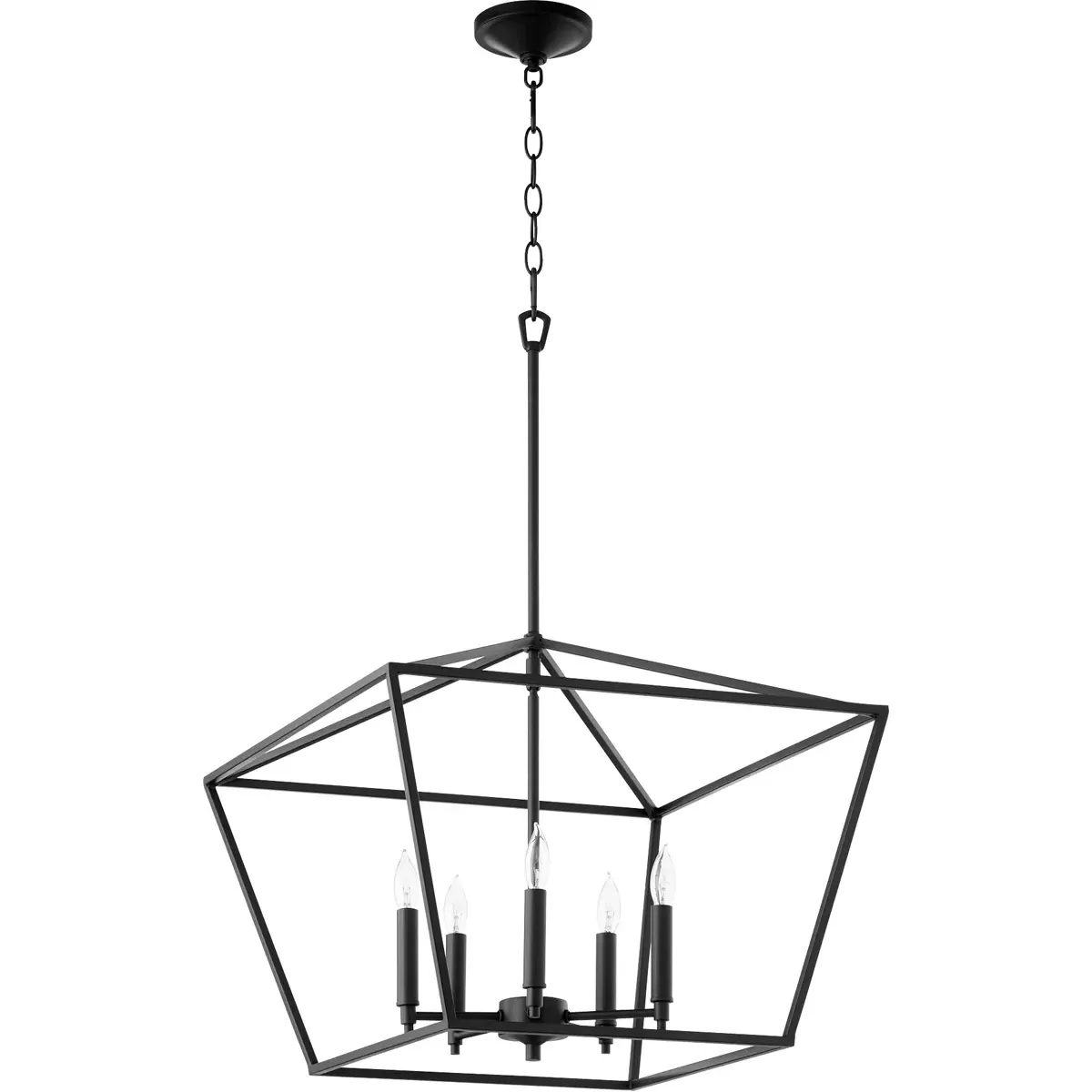 Quorum Gabriel 5-Light Nook Ceiling Light - Noir product