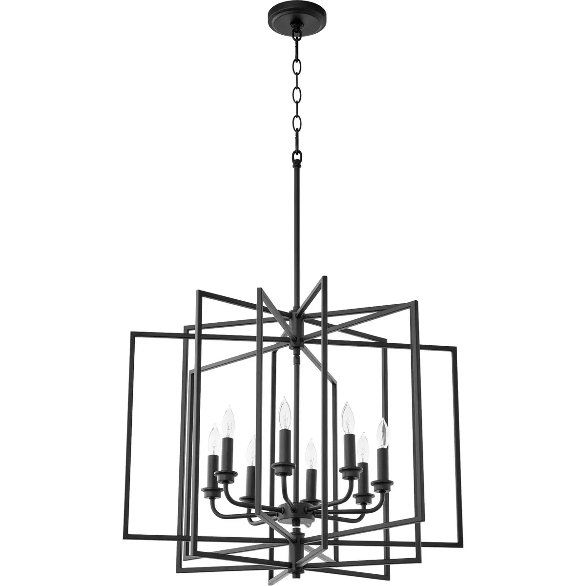 Quorum Hammond 8-Light Pendant - Noir product