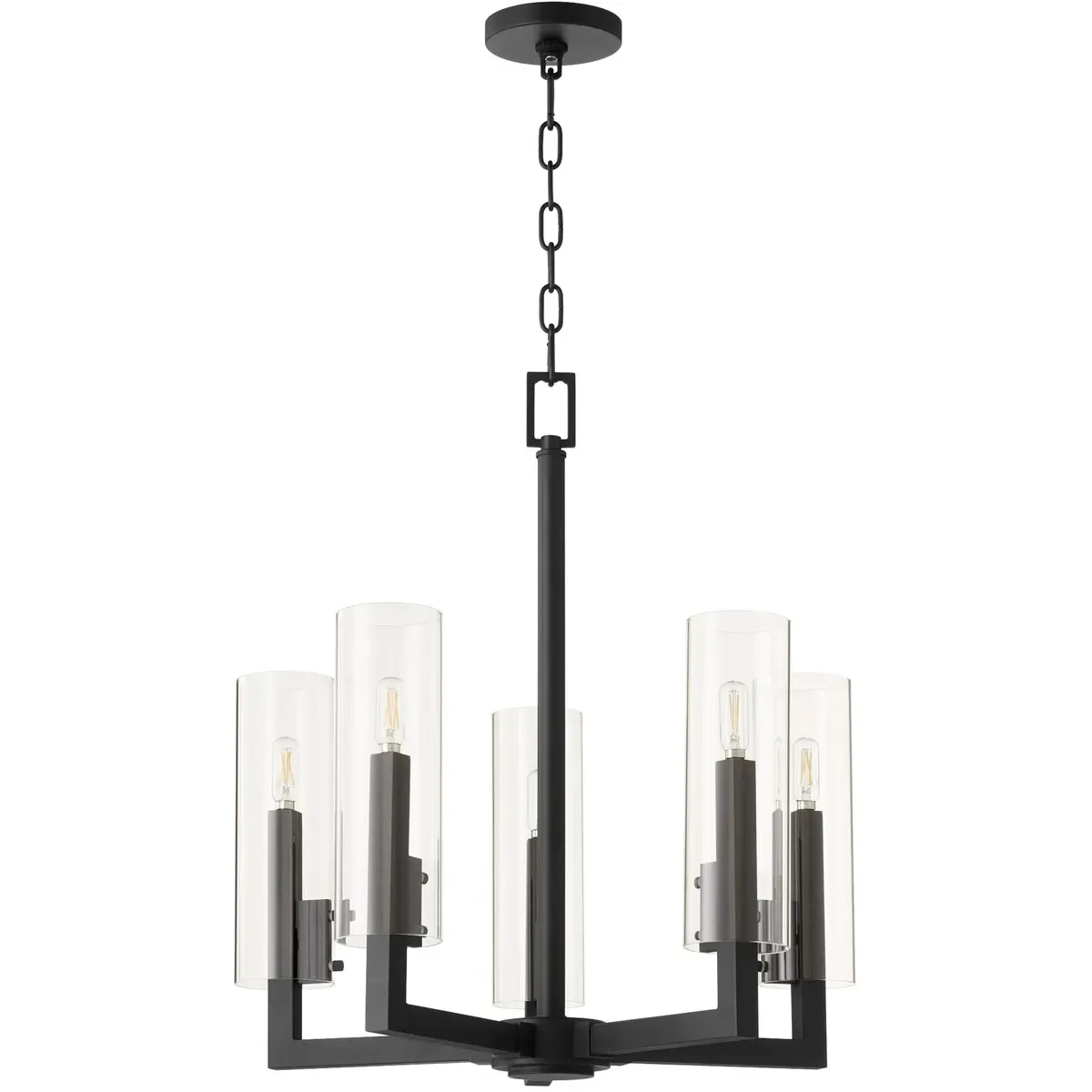 Quorum Harbin 5-Light Chandelier - Noir product
