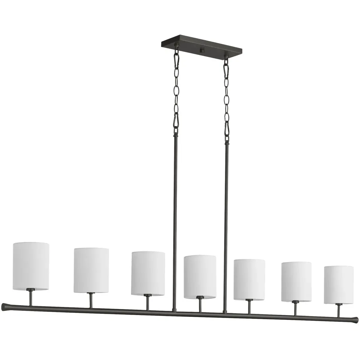 Quorum Harmony 7-Light 60 inch Linear Chandelier - Matte Black, Steel product