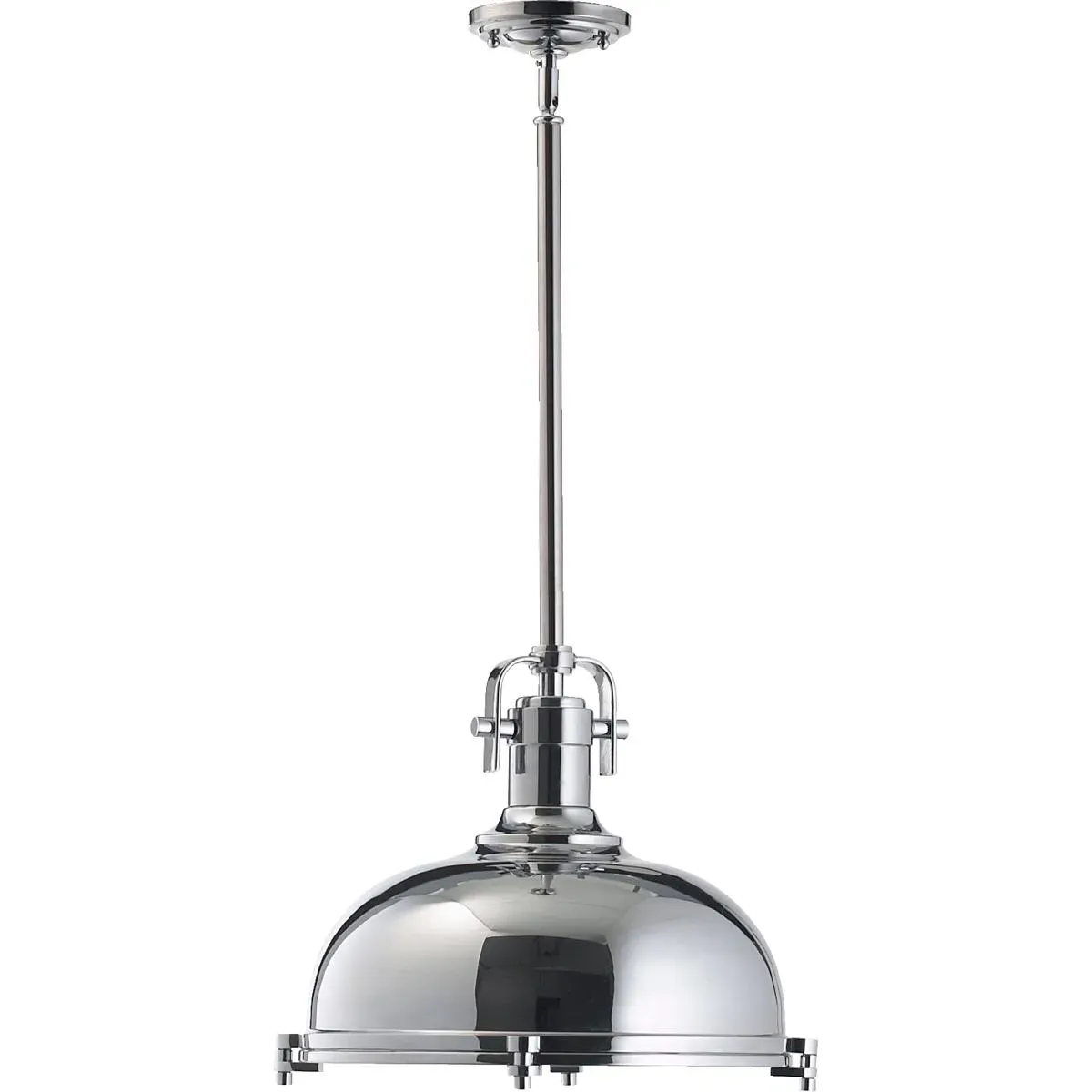Quorum Hinge 1-Light Pendant Ceiling Light - Chrome product