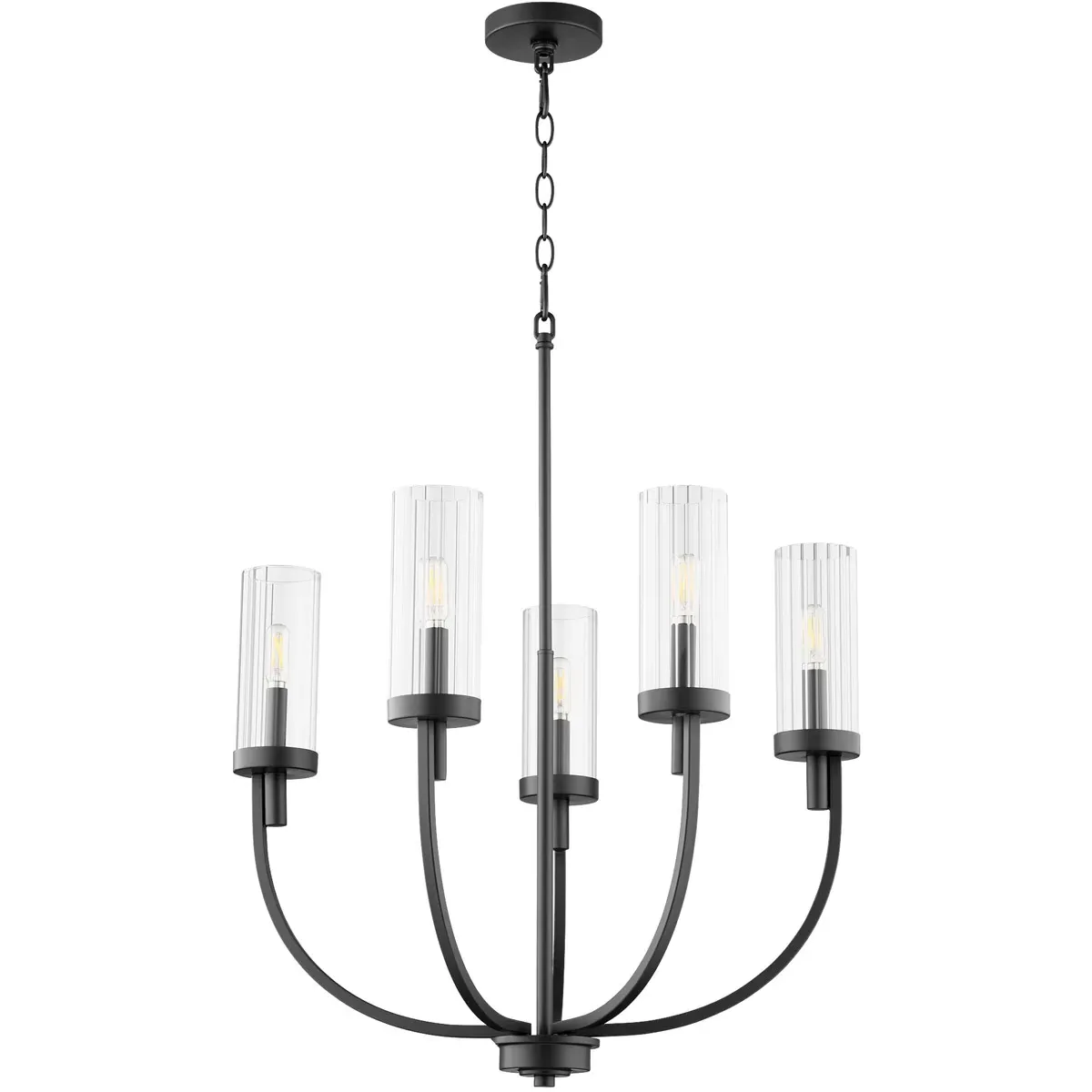 Quorum Ladin 5-Light Chandelier - Noir product
