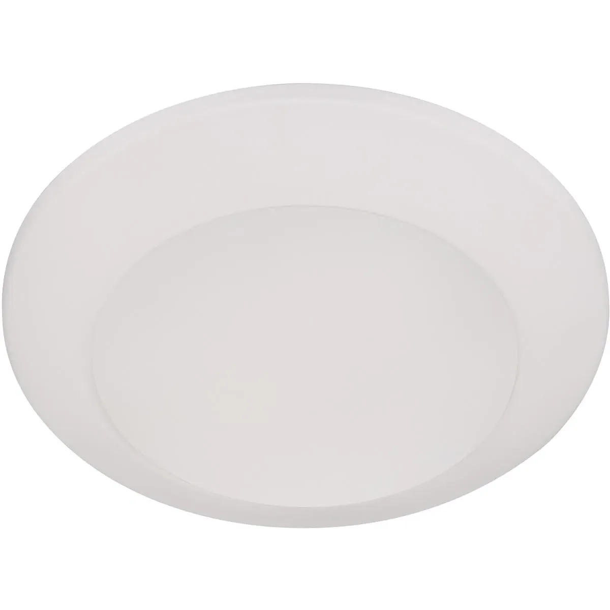 Quorum LED Disk Flush Mount Indoor/Outdoor - Studio White, Steel product