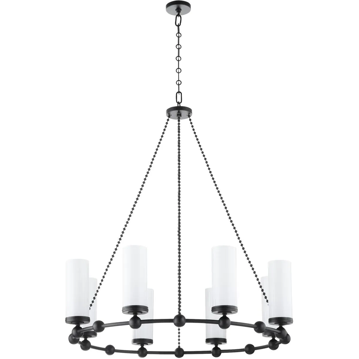 Quorum Lee Boulevard 8-Light Chandelier - Matte Black product