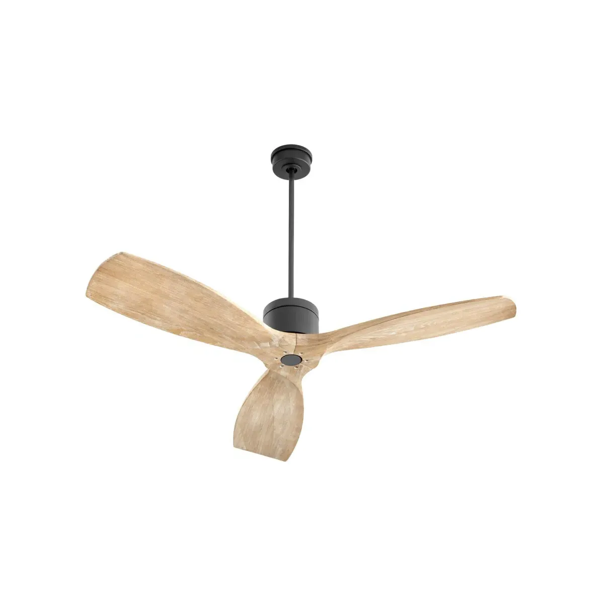 Quorum Lurus 64 inch Ceiling Fan - Matte Black, Weathered Gray product