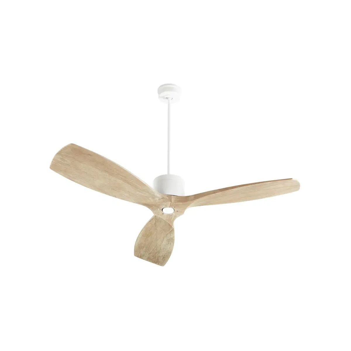 Quorum Lurus 64-Inch Ceiling Fan - Studio White, Weathered Gray product