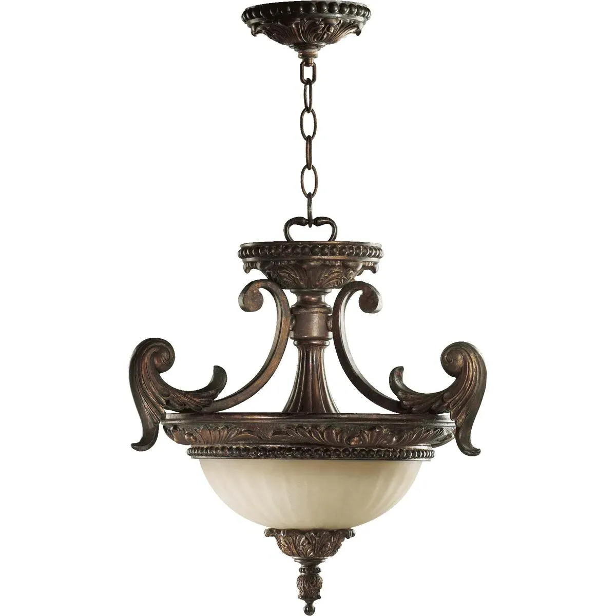 Quorum Madeleine 2-Light Dual Mount Ceiling Light - Corsican Gold product