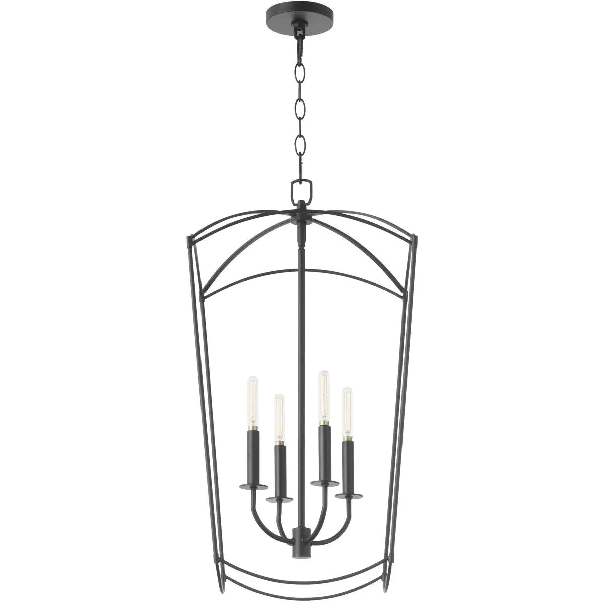 Quorum Mantle 4-Light Pendant - Matte Black, Steel product