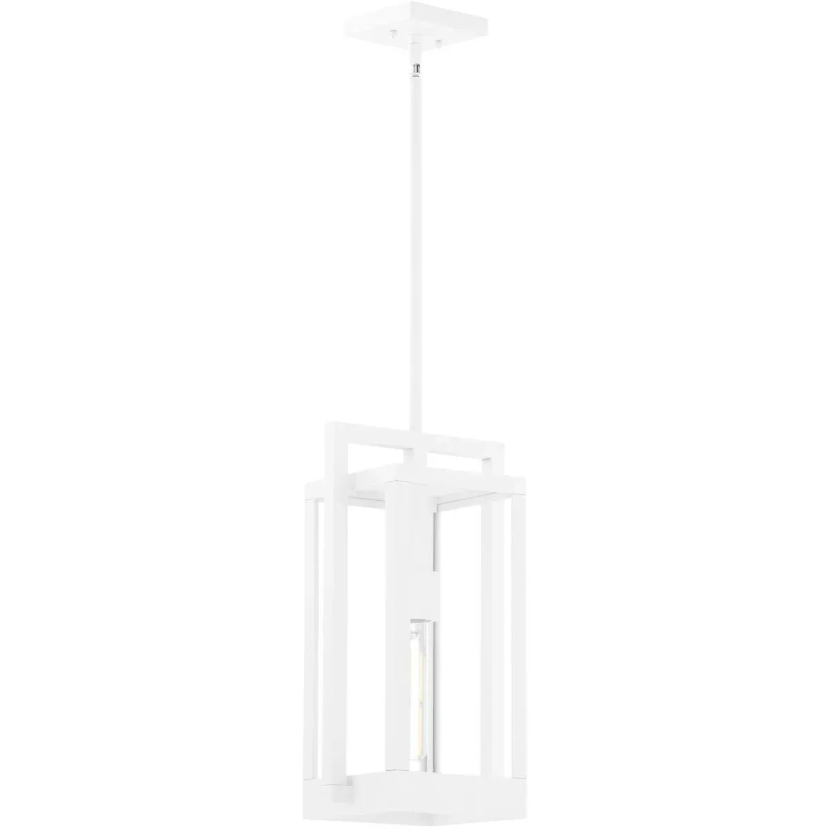 Quorum Marco 1-Light Pendant Ceiling Light - White, Glass product