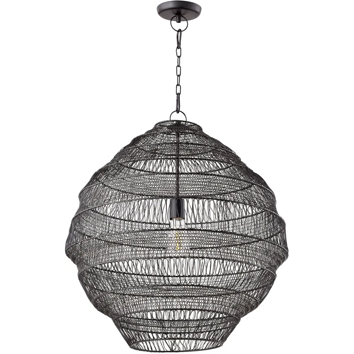 Quorum Marley 1-Light Pendant Ceiling Light - Charcoal product