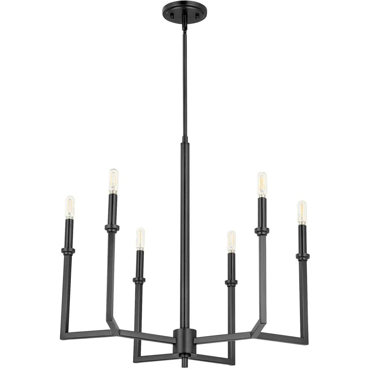 Quorum Merrick 6-Light Chandelier - Matte Black product