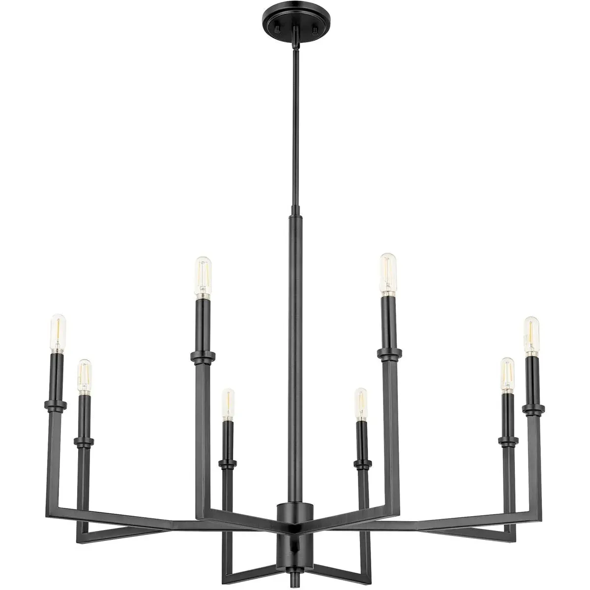 Quorum Merrick 8-Light Chandelier - Matte Black product