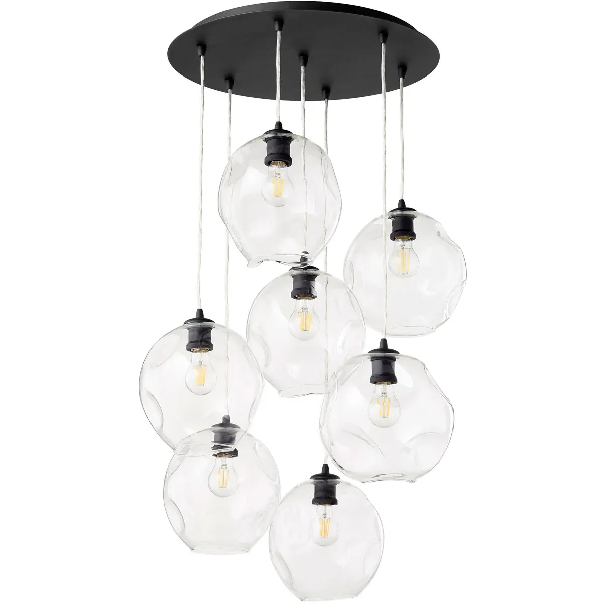 Quorum Numen 7-Light Pendant Ceiling Light - Noir product