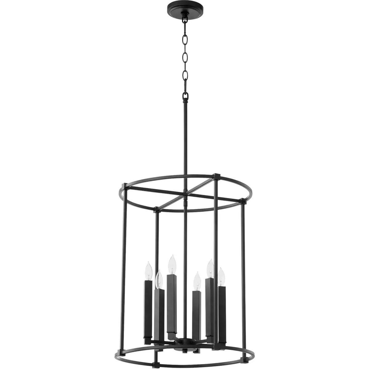 Quorum Olympus 6-Light Foyer Pendant - Noir product