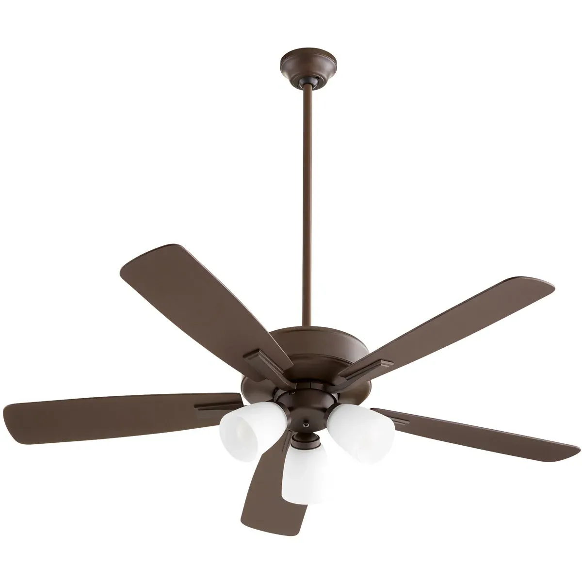 Quorum Ovation 52 Inch Ceiling Fan - Oiled Bronze, Weathered Oak product