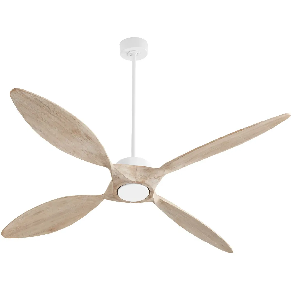 Quorum Papillon 66 Inch Ceiling Fan - Studio White, Weathered Gray product