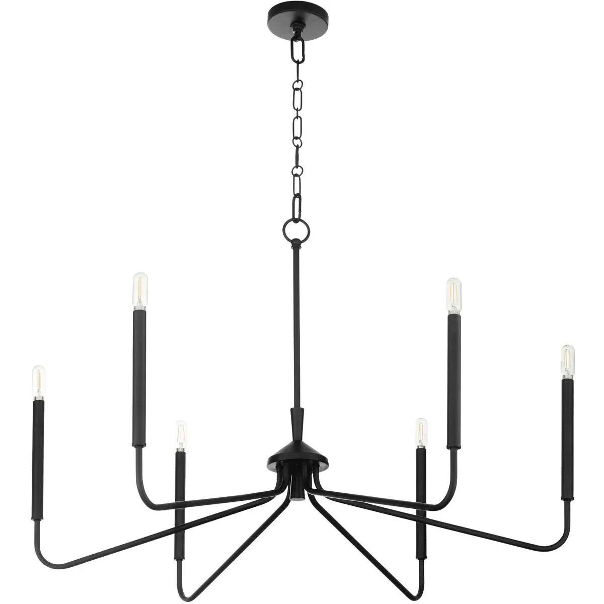 Quorum Providence 6-Light Chandelier - Matte Black product